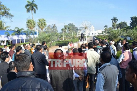 Tripura remembers  Dr BR Ambedkar